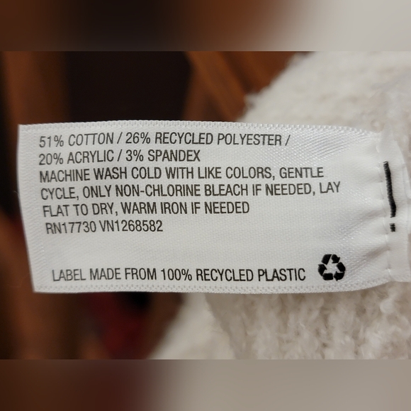 Cozy Beige Dress. SO COMFORTABLE! Like wearing a blanket. - Picture 5 of 5